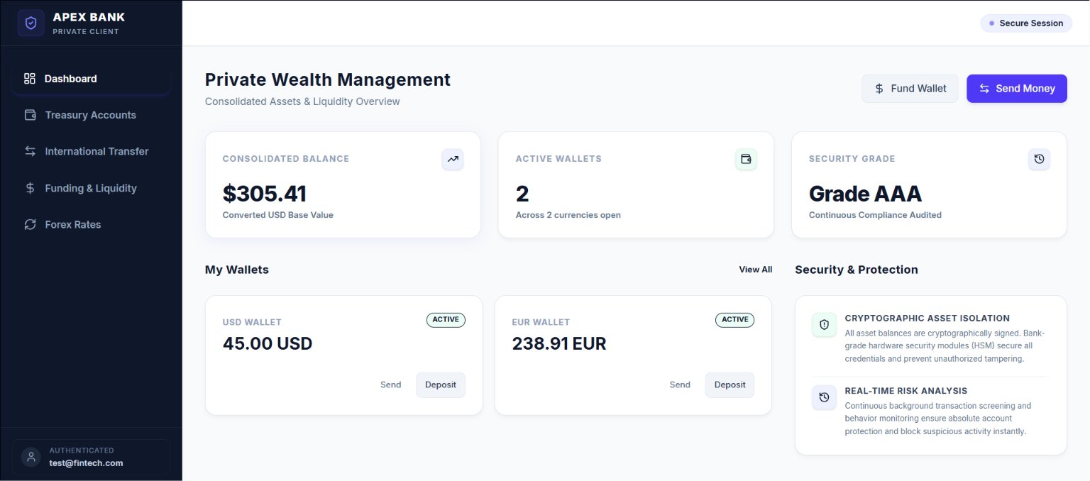 Banking App screenshot 1